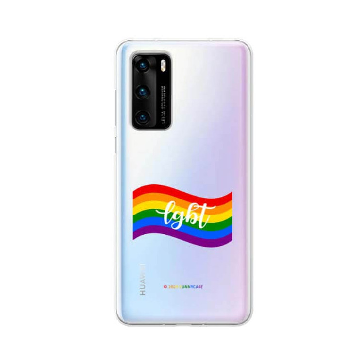 ETUI CLEAR NA TELEFON HUAWEI P40 LGBT-2020-1-105