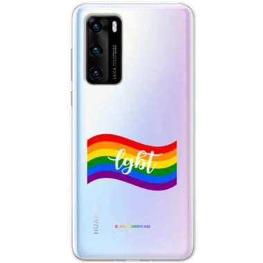 Etui Huawei P40, Etui LGBT Wzory 2020-1 Wielokolorowy - FunnyCase