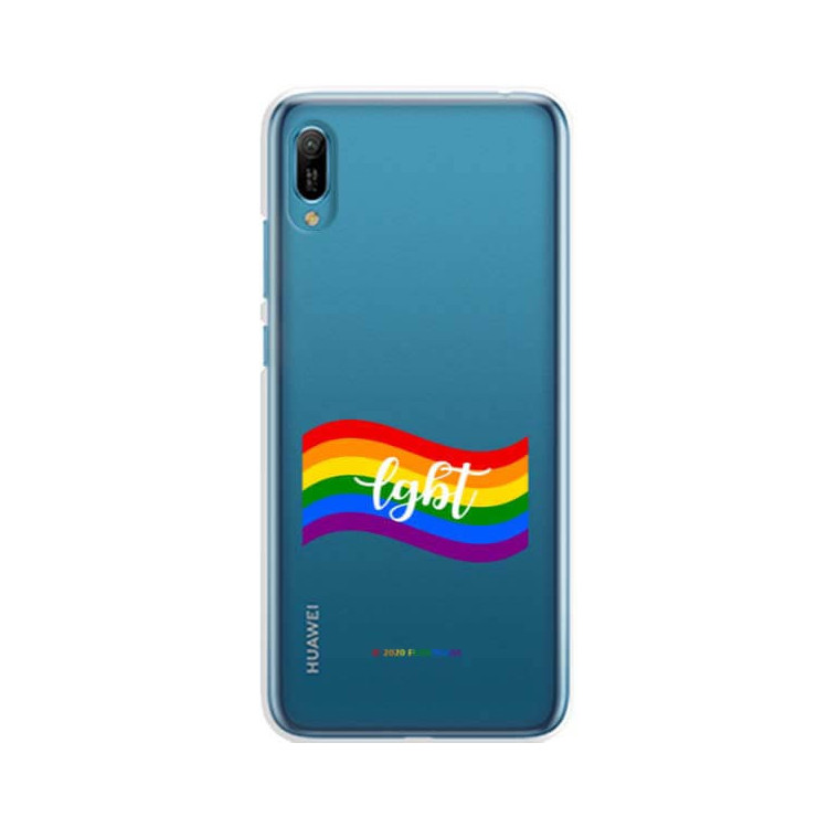 Etui Huawei Y6 2019, Etui LGBT Wzory 2020-1 Wielokolorowy - FunnyCase