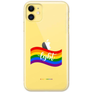 ETUI CLEAR NA TELEFON APPLE IPHONE 11 LGBT-2020-1-105