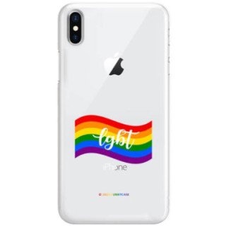 ETUI CLEAR NA TELEFON APPLE IPHONE X / XS LGBT-2020-1-105