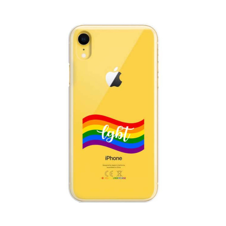 Etui Apple IPHONE XR, Etui LGBT Wzory 2020-1 Wielokolorowy - FunnyCase