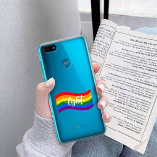 Etui Motorola MOTO E6 PLAY, Etui LGBT Wzory 2020-1 Wielokolorowy - FunnyCase