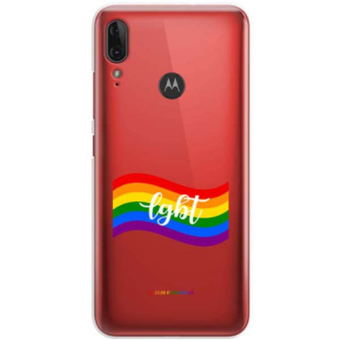 Etui Motorola MOTO E6 PLUS, Etui LGBT Wzory 2020-1 Wielokolorowy - FunnyCase