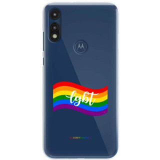 ETUI CLEAR NA TELEFON MOTOROLA MOTO E7 LGBT-2020-1-105