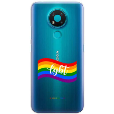 Etui Nokia 3.4, Etui LGBT Wzory 2020-1 Wielokolorowy - FunnyCase