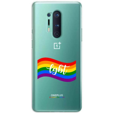 Etui Oneplus 8 PRO, Etui LGBT Wzory 2020-1 Wielokolorowy - FunnyCase