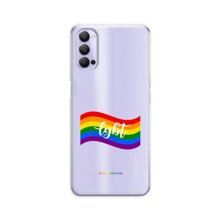ETUI CLEAR NA TELEFON OPPO RENO 4 LGBT-2020-1-105