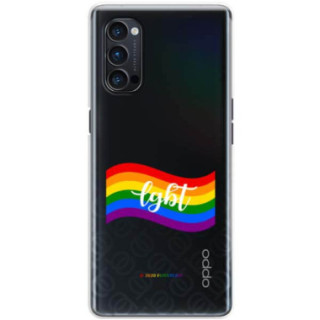 ETUI CLEAR NA TELEFON OPPO RENO 4 PRO 5G LGBT-2020-1-105