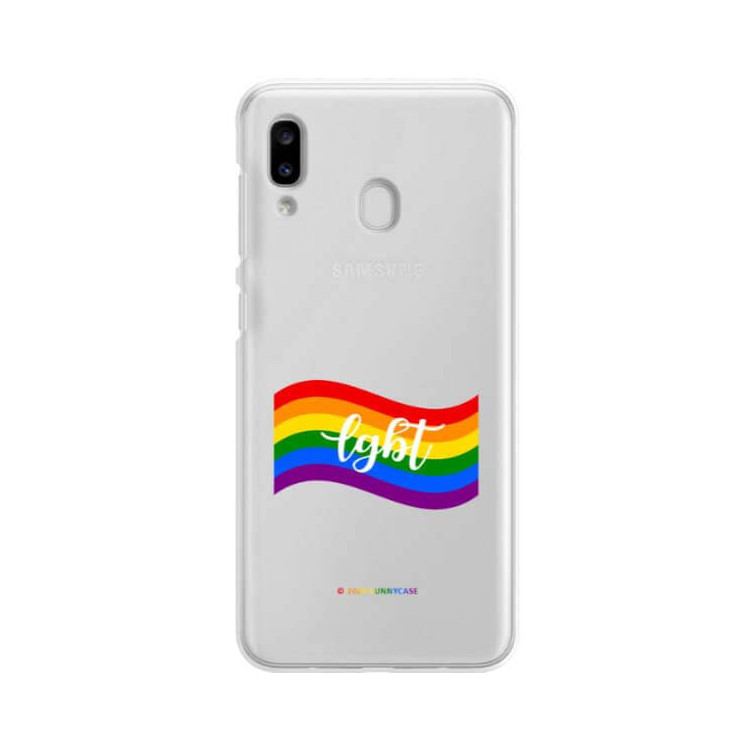 Etui Samsung GALAXY A20E, Etui LGBT Wzory 2020-1 Wielokolorowy - FunnyCase