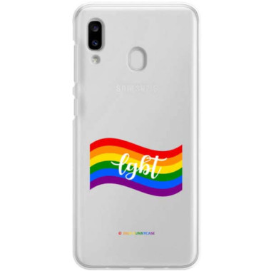 Etui Samsung GALAXY A20E, Etui LGBT Wzory 2020-1 Wielokolorowy - FunnyCase