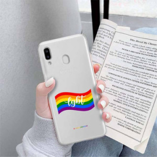 Etui Samsung GALAXY A20E, Etui LGBT Wzory 2020-1 Wielokolorowy - FunnyCase