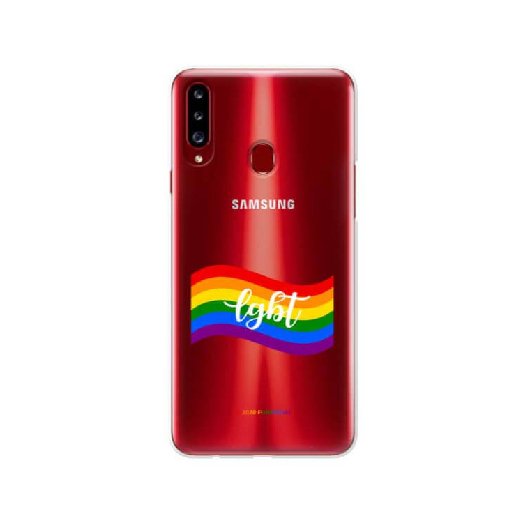 Etui Samsung GALAXY A20S, Etui LGBT Wzory 2020-1 Wielokolorowy - FunnyCase