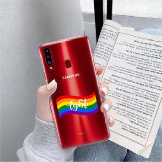 Etui Samsung GALAXY A20S, Etui LGBT Wzory 2020-1 Wielokolorowy - FunnyCase