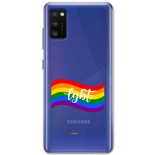 ETUI CLEAR NA TELEFON SAMSUNG GALAXY A41 LGBT-2020-1-105