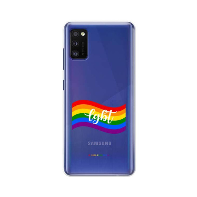 Etui Samsung GALAXY A41, Etui LGBT Wzory 2020-1 Wielokolorowy - FunnyCase