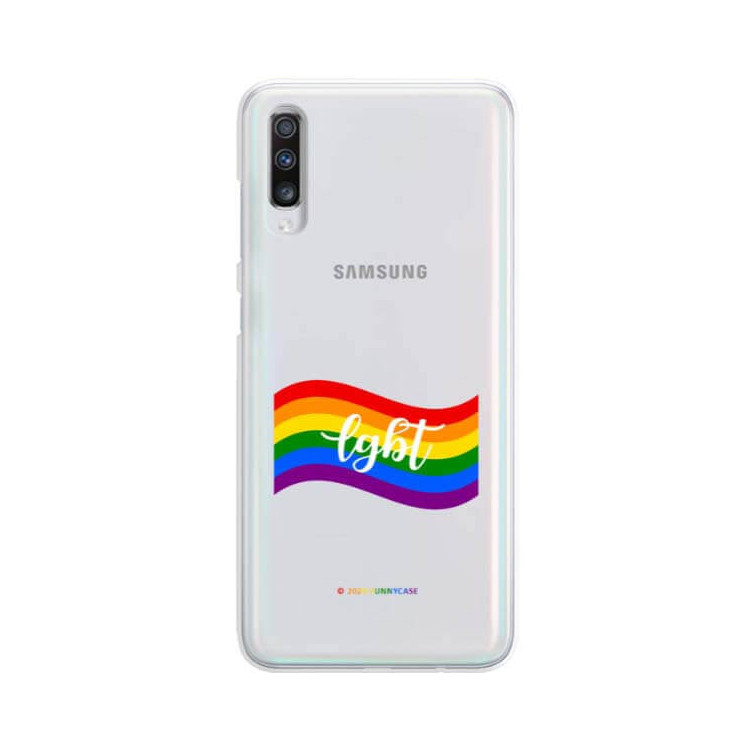 Etui Samsung GALAXY A70, Etui LGBT Wzory 2020-1 Wielokolorowy - FunnyCase