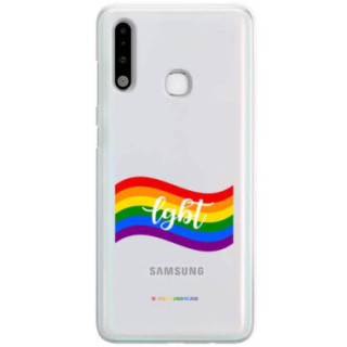 ETUI CLEAR NA TELEFON SAMSUNG GALAXY A70E LGBT-2020-1-105