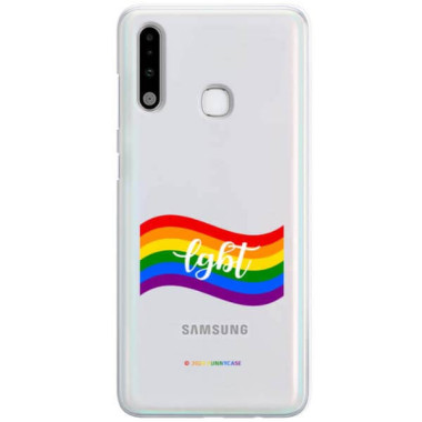 Etui Samsung GALAXY A70E, Etui LGBT Wzory 2020-1 Wielokolorowy - FunnyCase