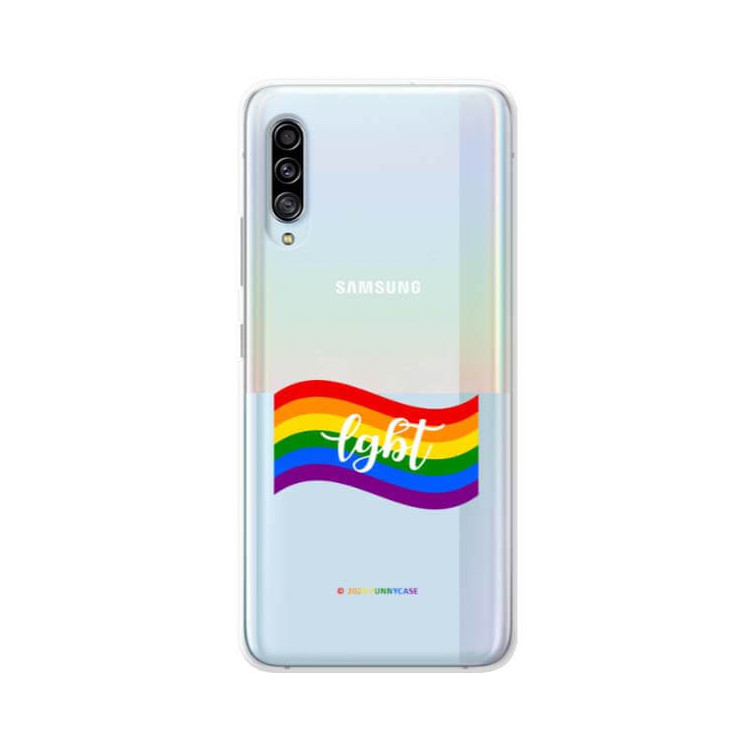 Etui Samsung GALAXY A90, Etui LGBT Wzory 2020-1 Wielokolorowy - FunnyCase