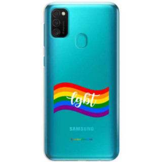 Etui Samsung GALAXY M21, Etui LGBT Wzory 2020-1 Wielokolorowy - FunnyCase