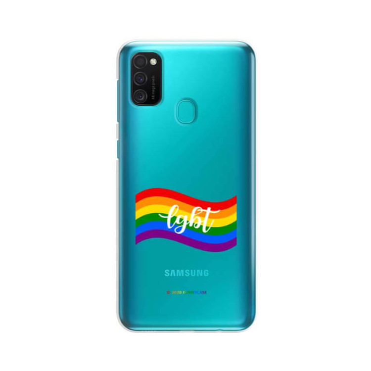 Etui Samsung GALAXY M21, Etui LGBT Wzory 2020-1 Wielokolorowy - FunnyCase