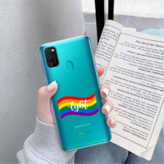 Etui Samsung GALAXY M21, Etui LGBT Wzory 2020-1 Wielokolorowy - FunnyCase