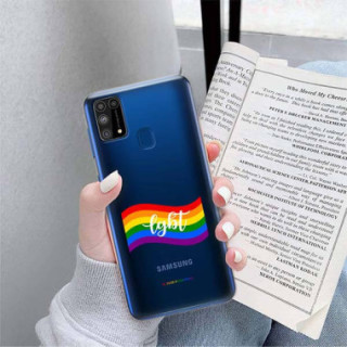 ETUI CLEAR NA TELEFON SAMSUNG GALAXY M31 LGBT-2020-1-105