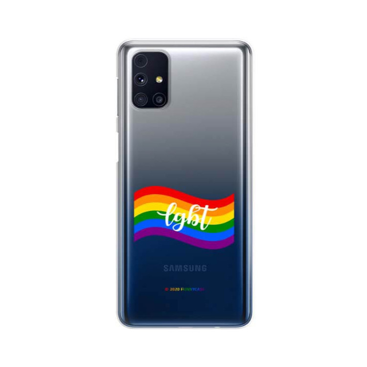ETUI CLEAR NA TELEFON SAMSUNG GALAXY M31S LGBT-2020-1-105