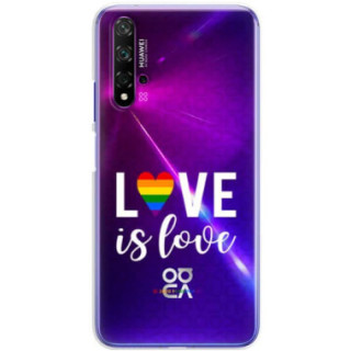 Etui Huawei NOVA 5, Etui LGBT Wzory 2020-1 Wielokolorowy - FunnyCase