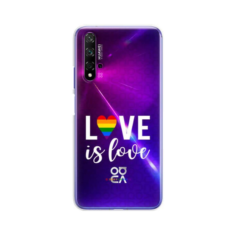 Etui Huawei NOVA 5, Etui LGBT Wzory 2020-1 Wielokolorowy - FunnyCase