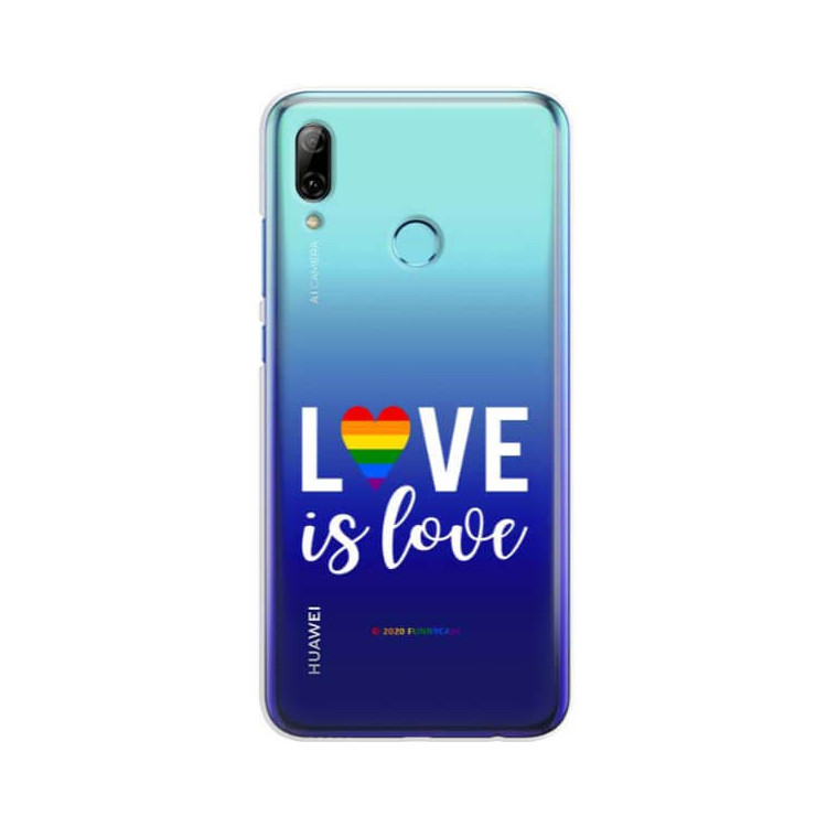 Etui Huawei P SMART 2019, Etui LGBT Wzory 2020-1 Wielokolorowy - FunnyCase