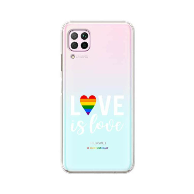 Etui Huawei P40 LITE, Etui LGBT Wzory 2020-1 Wielokolorowy - FunnyCase