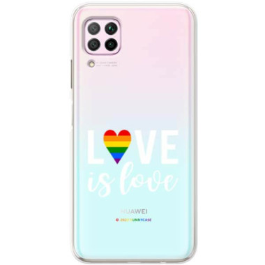 Etui Huawei P40 LITE, Etui LGBT Wzory 2020-1 Wielokolorowy - FunnyCase