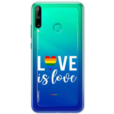 Etui Huawei P40 LITE E / Y7P, Etui LGBT Wzory 2020-1 Wielokolorowy - FunnyCase