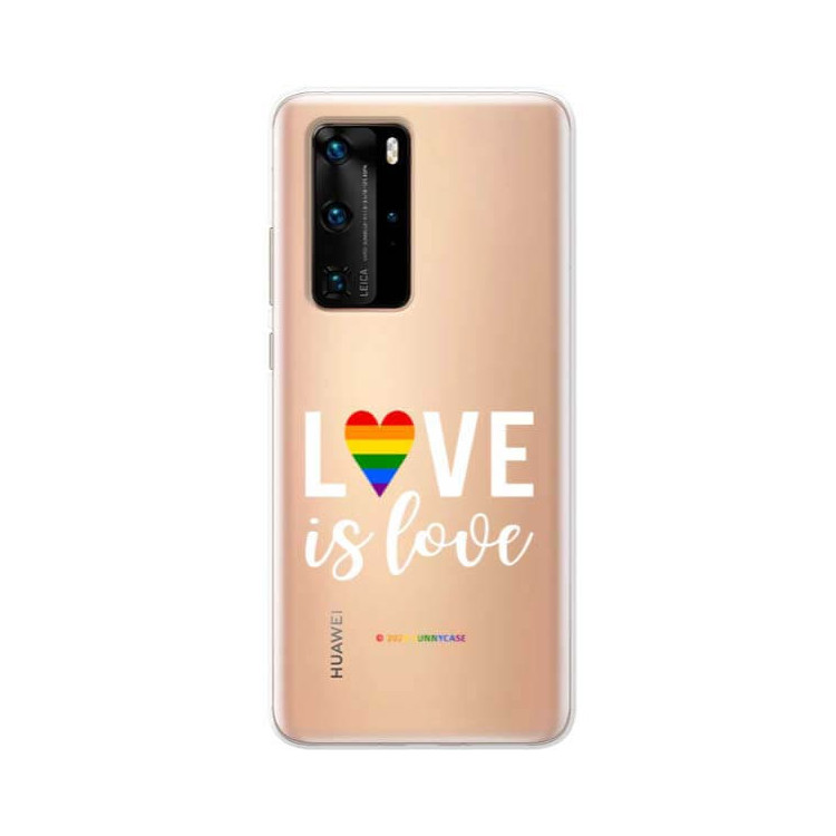 Etui Huawei P40 PRO, Etui LGBT Wzory 2020-1 Wielokolorowy - FunnyCase