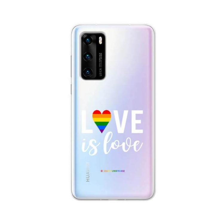 Etui Huawei P40, Etui LGBT Wzory 2020-1 Wielokolorowy - FunnyCase