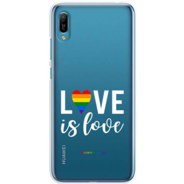 Etui Huawei Y6 2019, Etui LGBT Wzory 2020-1 Wielokolorowy - FunnyCase