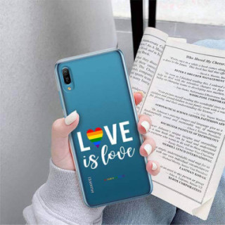 Etui Huawei Y6 2019, Etui LGBT Wzory 2020-1 Wielokolorowy - FunnyCase