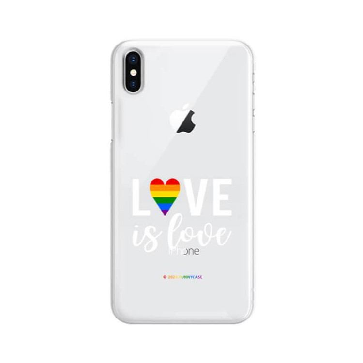 ETUI CLEAR NA TELEFON APPLE IPHONE X / XS LGBT-2020-1-106