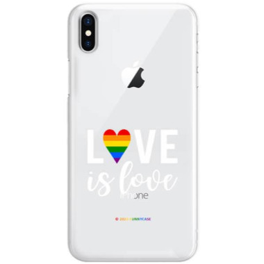 Etui Apple IPHONE X / XS, Etui LGBT Wzory 2020-1 Wielokolorowy - FunnyCase