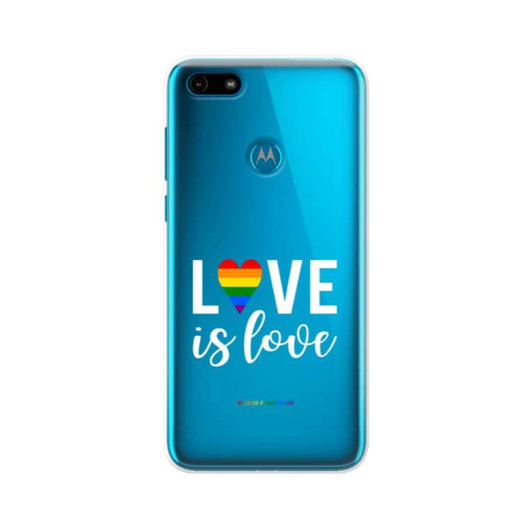 Etui Motorola MOTO E6 PLAY, Etui LGBT Wzory 2020-1 Wielokolorowy - FunnyCase