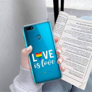 Etui Motorola MOTO E6 PLAY, Etui LGBT Wzory 2020-1 Wielokolorowy - FunnyCase