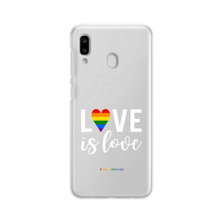 Etui Samsung GALAXY A20E, Etui LGBT Wzory 2020-1 Wielokolorowy - FunnyCase