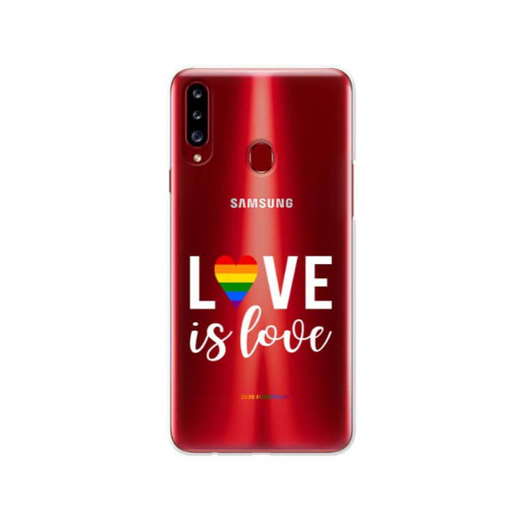 Etui Samsung GALAXY A20S, Etui LGBT Wzory 2020-1 Wielokolorowy - FunnyCase