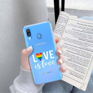 Etui Samsung GALAXY A40, Etui LGBT Wzory 2020-1 Wielokolorowy - FunnyCase