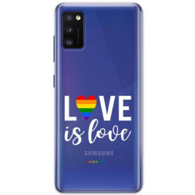 Etui Samsung GALAXY A41, Etui LGBT Wzory 2020-1 Wielokolorowy - FunnyCase