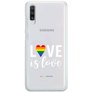 Etui Samsung GALAXY A70, Etui LGBT Wzory 2020-1 Wielokolorowy - FunnyCase