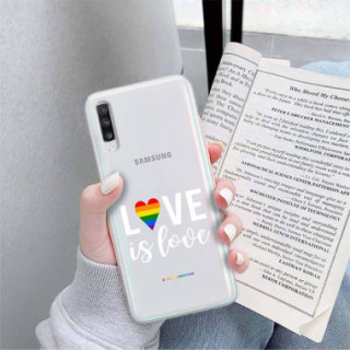 Etui Samsung GALAXY A70, Etui LGBT Wzory 2020-1 Wielokolorowy - FunnyCase