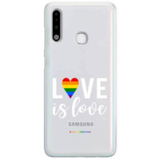 ETUI CLEAR NA TELEFON SAMSUNG GALAXY A70E LGBT-2020-1-106